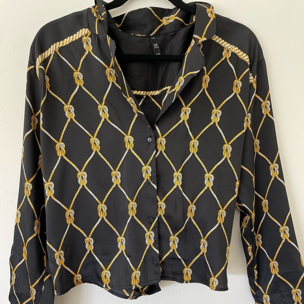 Zara Boutique Collection Blouse